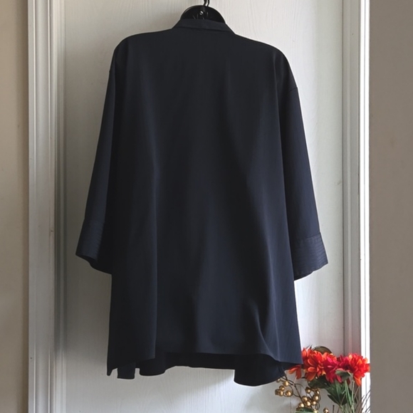 Penningtons | Navy Tunic Blouse/ Jacket - Picture 4 of 11